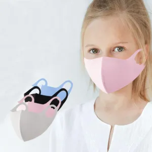 5-Pack: Kids Reusable Fitted Face Mask