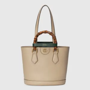 750396 FACAG 9542 GUCCI  [Gucci Diana] Japan limited small tote bag Color beige