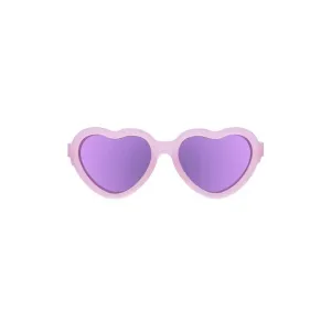 Babiators Polarised Heart Sunglasses Frosted Pink