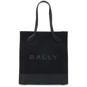 Bally n/s nylon and leather tote bag