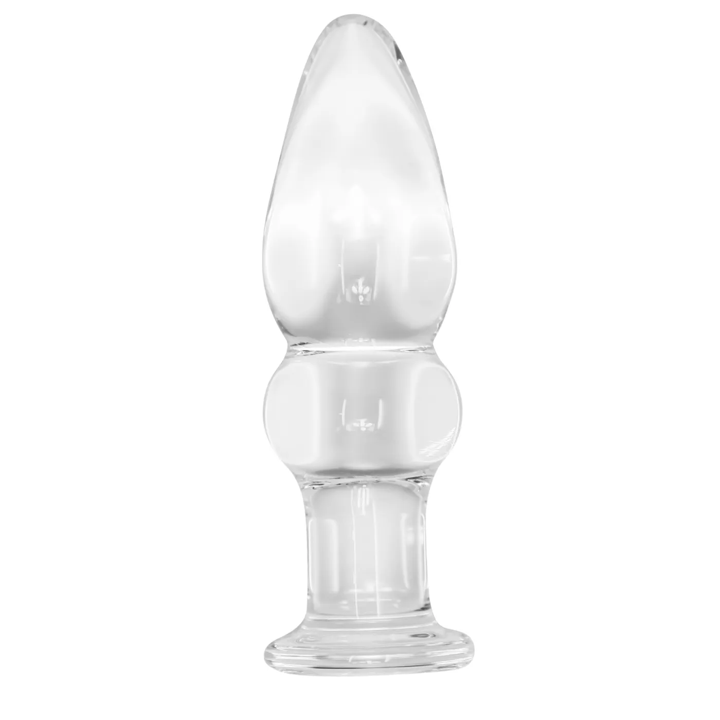 Beaded Glass Anal Plug