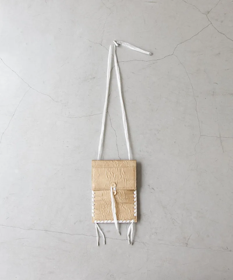 beta post SHOULDER BAG "BEIGE"