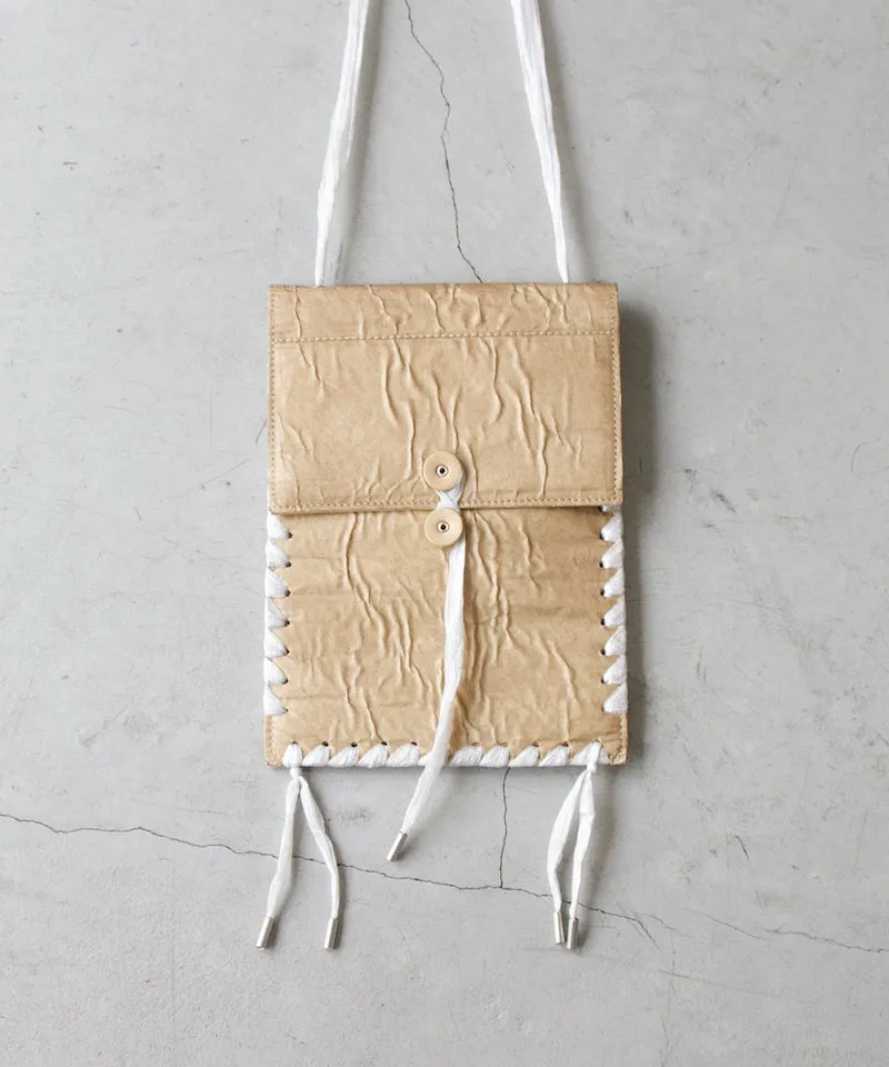 beta post SHOULDER BAG "BEIGE"