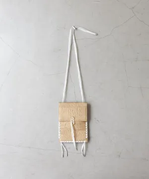 beta post SHOULDER BAG "BEIGE"