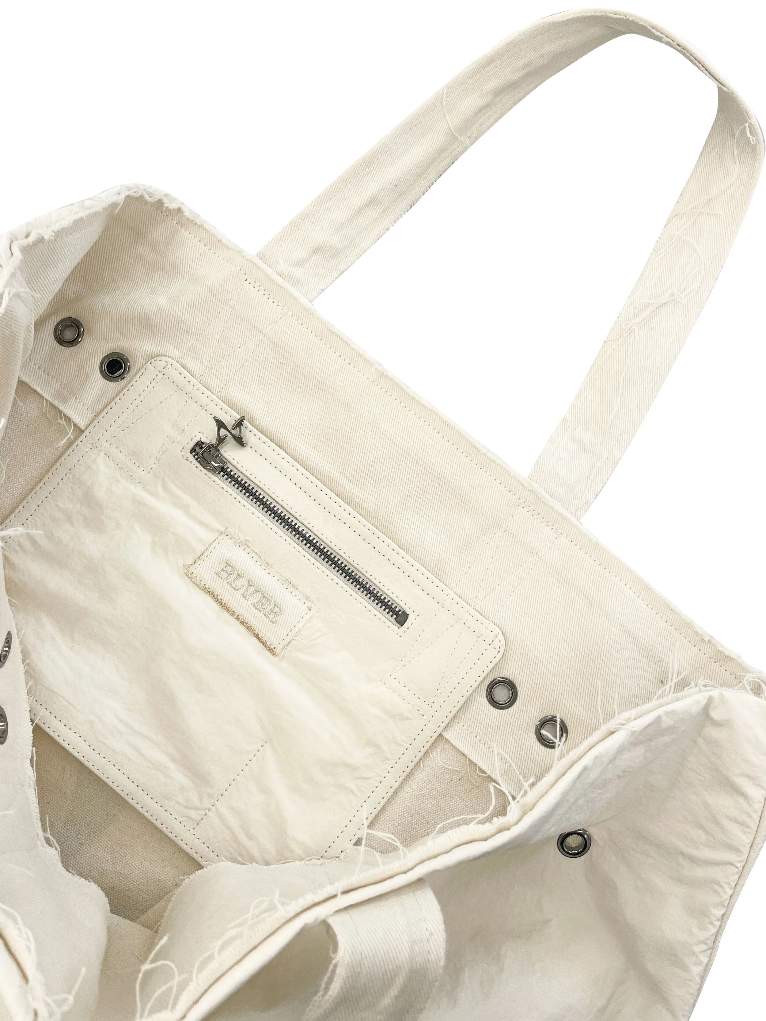 Bolt tote bag ivory