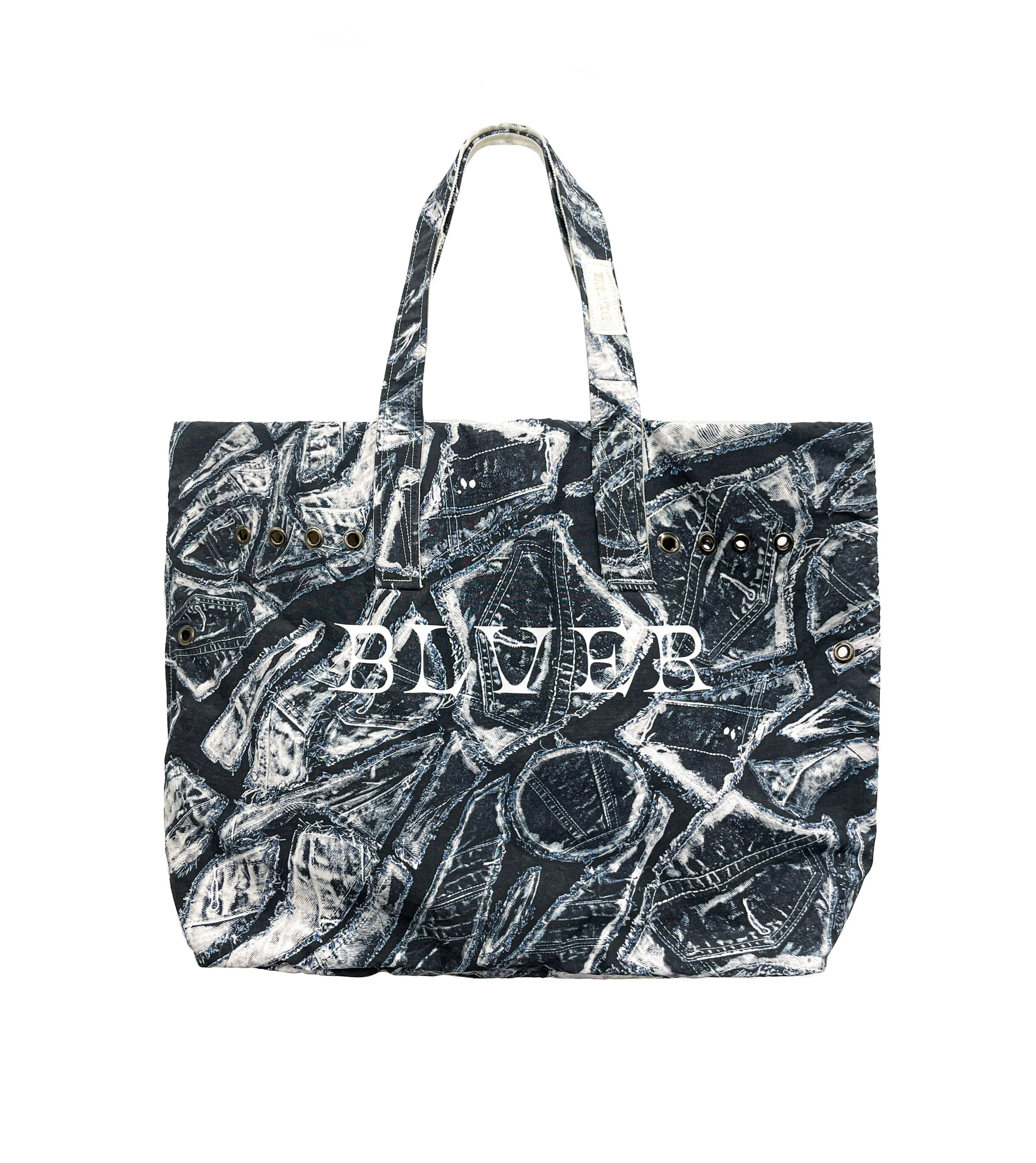 Bolt tote bag print