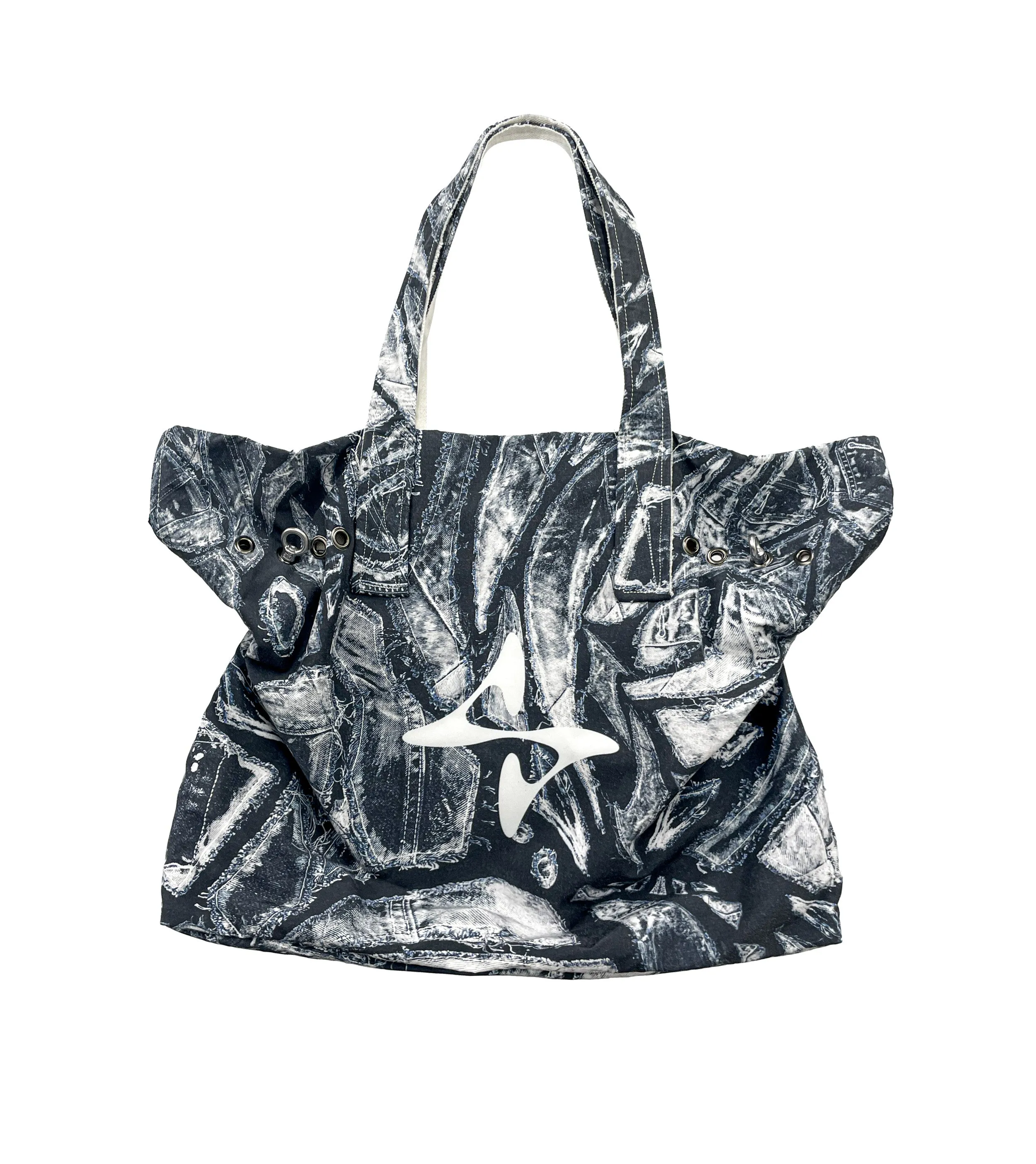 Bolt tote bag print