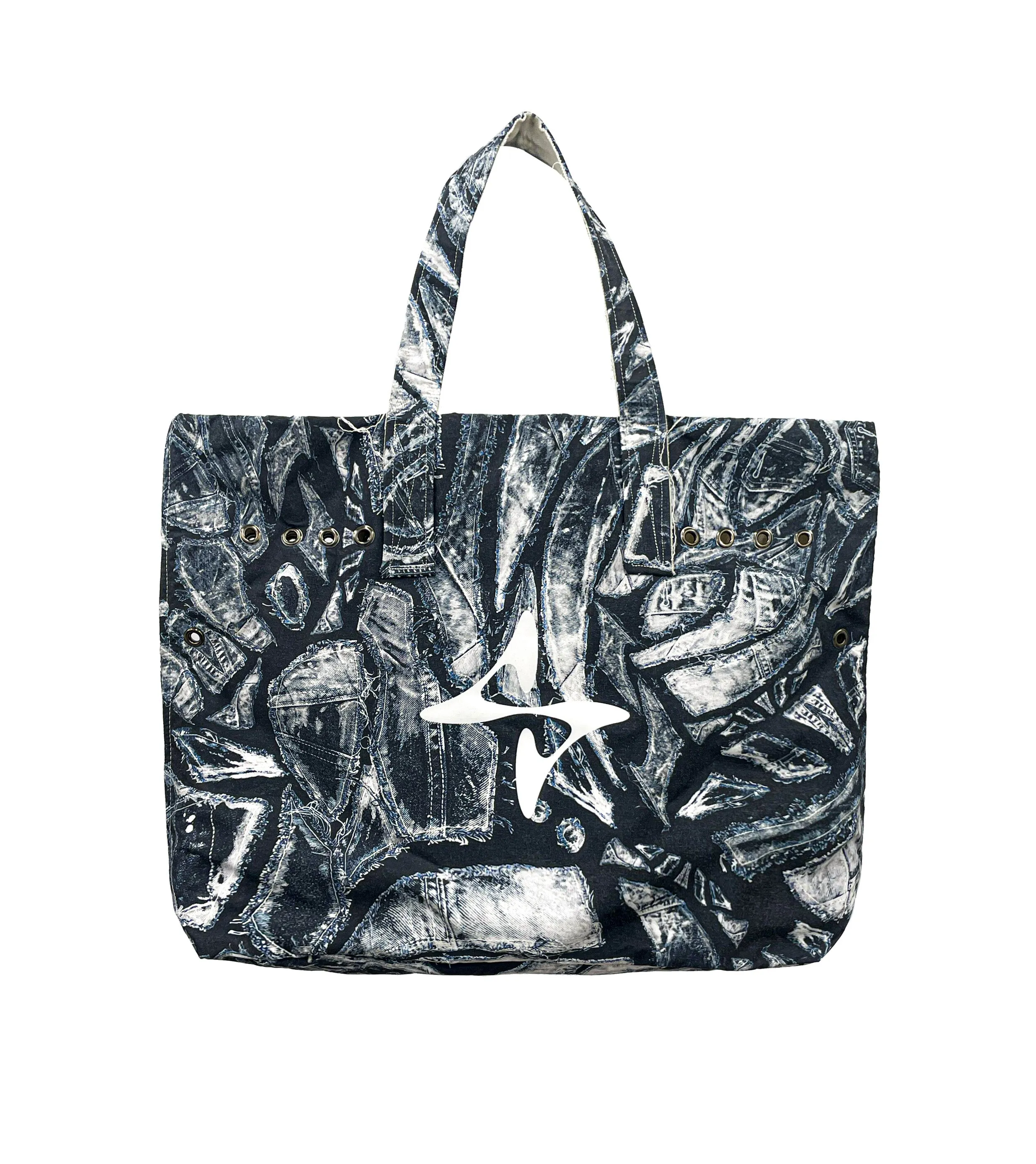 Bolt tote bag print