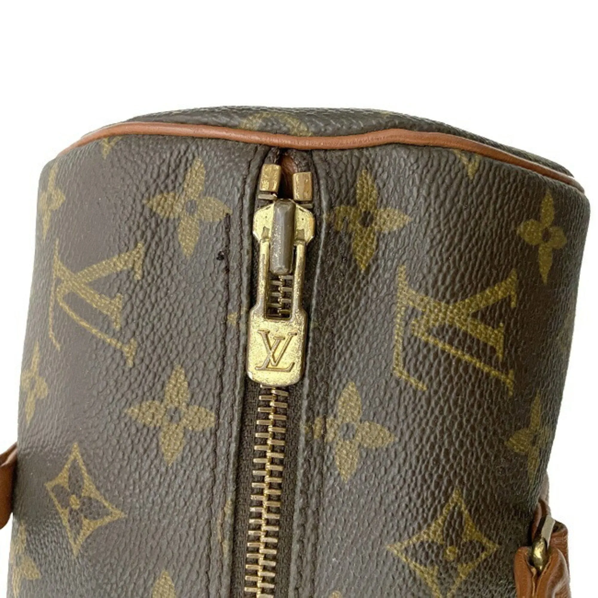 Boston Bag Papillon 30 Brown Monogram M51365 TH0920 LOUIS VUITTON Handbag Ladies