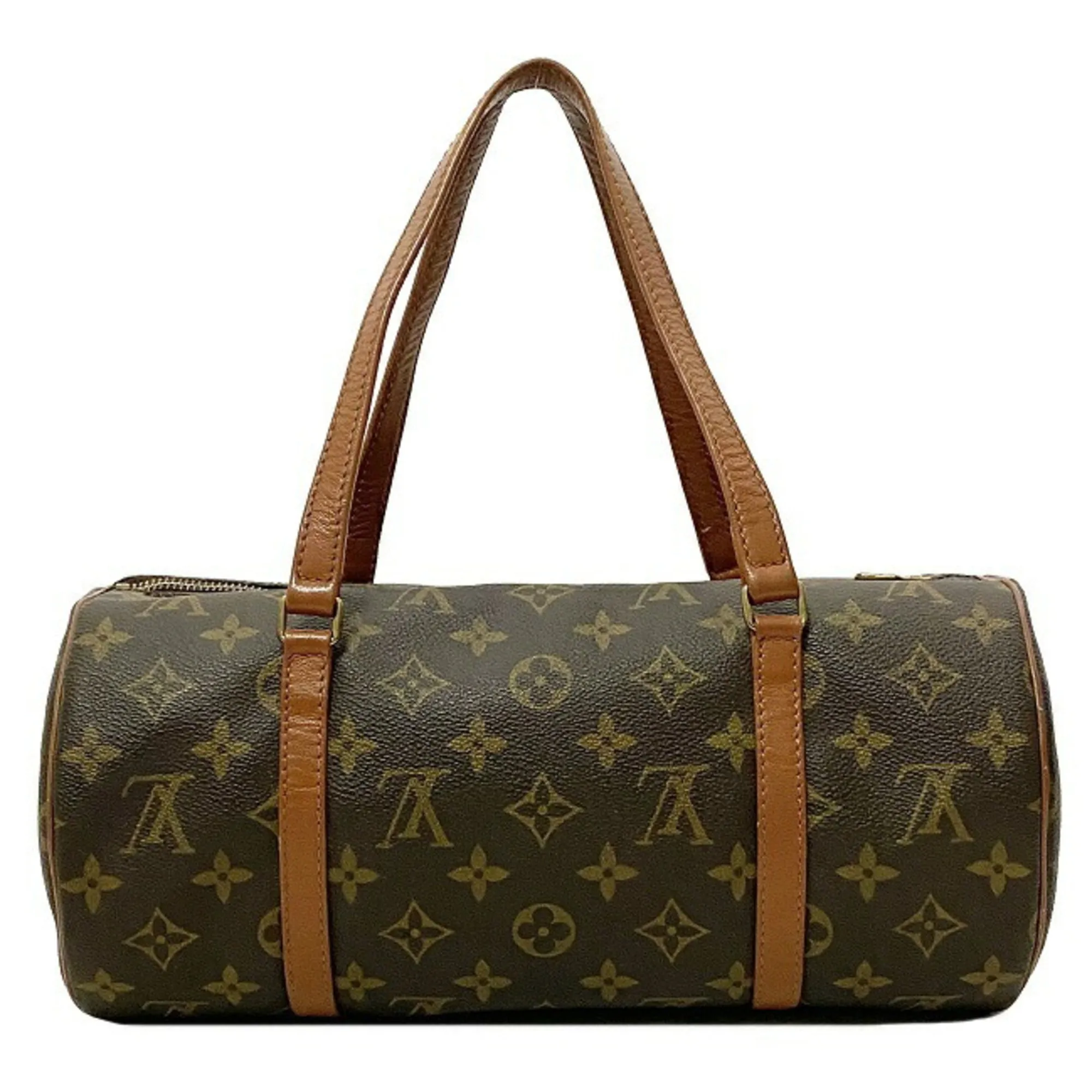 Boston Bag Papillon 30 Brown Monogram M51365 TH0920 LOUIS VUITTON Handbag Ladies