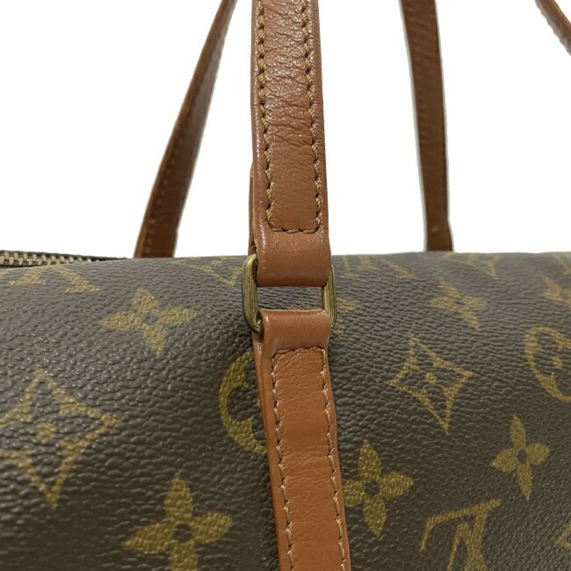 Boston Bag Papillon 30 Brown Monogram M51365 TH0920 LOUIS VUITTON Handbag Ladies