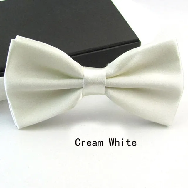 Boy New Good Quality Bowtie For Men Women Banquet Wedding Party Groom bow tie Butterfly Knot Black Red White Mens Bowties