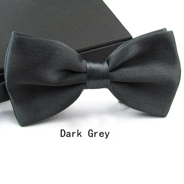 Boy New Good Quality Bowtie For Men Women Banquet Wedding Party Groom bow tie Butterfly Knot Black Red White Mens Bowties