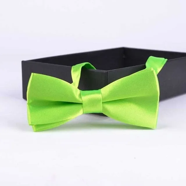 Boy New Good Quality Bowtie For Men Women Banquet Wedding Party Groom bow tie Butterfly Knot Black Red White Mens Bowties