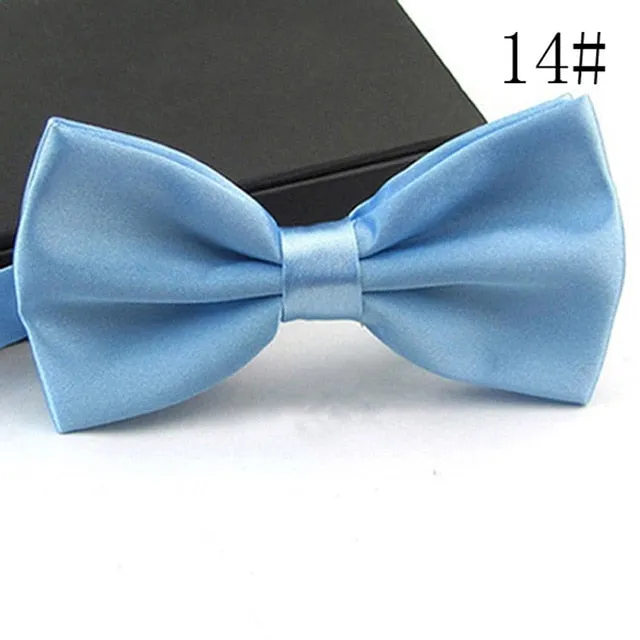 Boy New Good Quality Bowtie For Men Women Banquet Wedding Party Groom bow tie Butterfly Knot Black Red White Mens Bowties