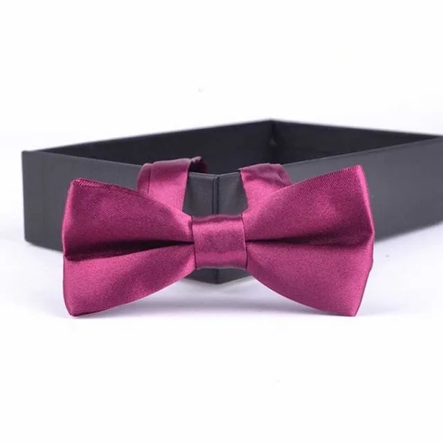 Boy New Good Quality Bowtie For Men Women Banquet Wedding Party Groom bow tie Butterfly Knot Black Red White Mens Bowties