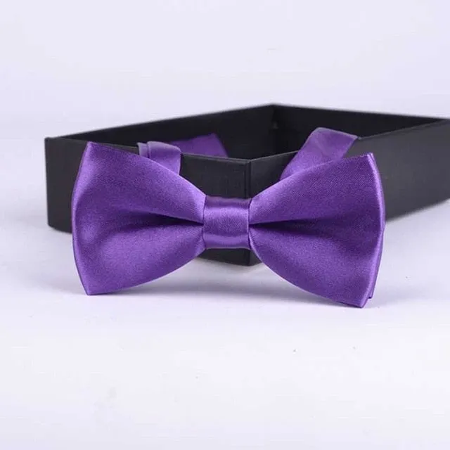 Boy New Good Quality Bowtie For Men Women Banquet Wedding Party Groom bow tie Butterfly Knot Black Red White Mens Bowties