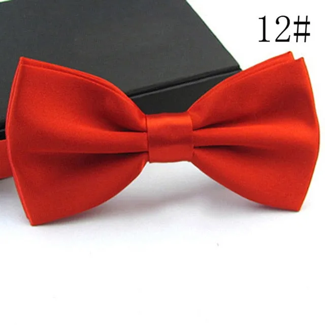 Boy New Good Quality Bowtie For Men Women Banquet Wedding Party Groom bow tie Butterfly Knot Black Red White Mens Bowties