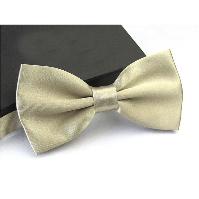 Boy New Good Quality Bowtie For Men Women Banquet Wedding Party Groom bow tie Butterfly Knot Black Red White Mens Bowties