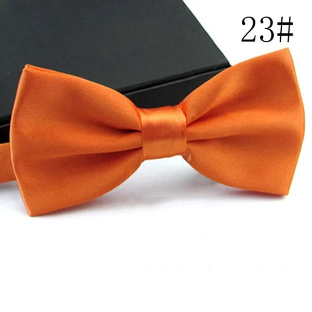 Boy New Good Quality Bowtie For Men Women Banquet Wedding Party Groom bow tie Butterfly Knot Black Red White Mens Bowties