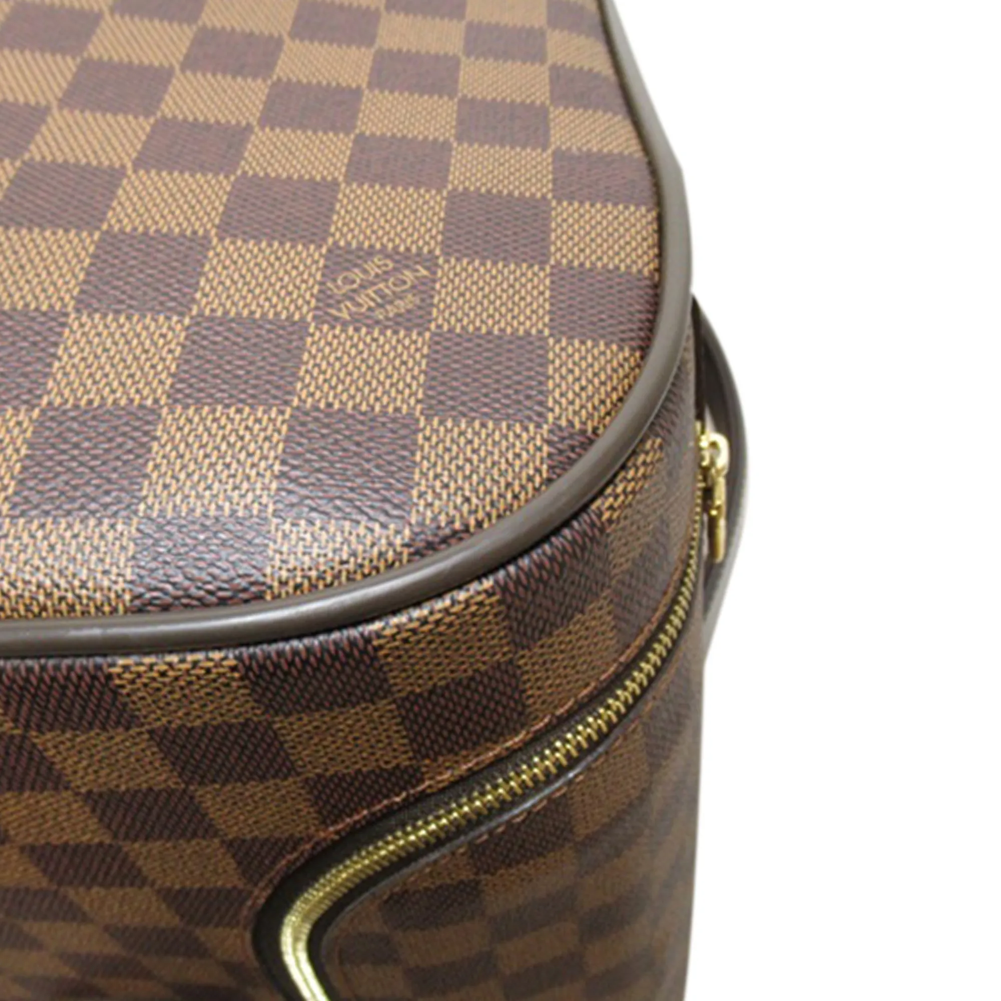 Brown Louis Vuitton Damier Ebene Eole 60 Travel Bag