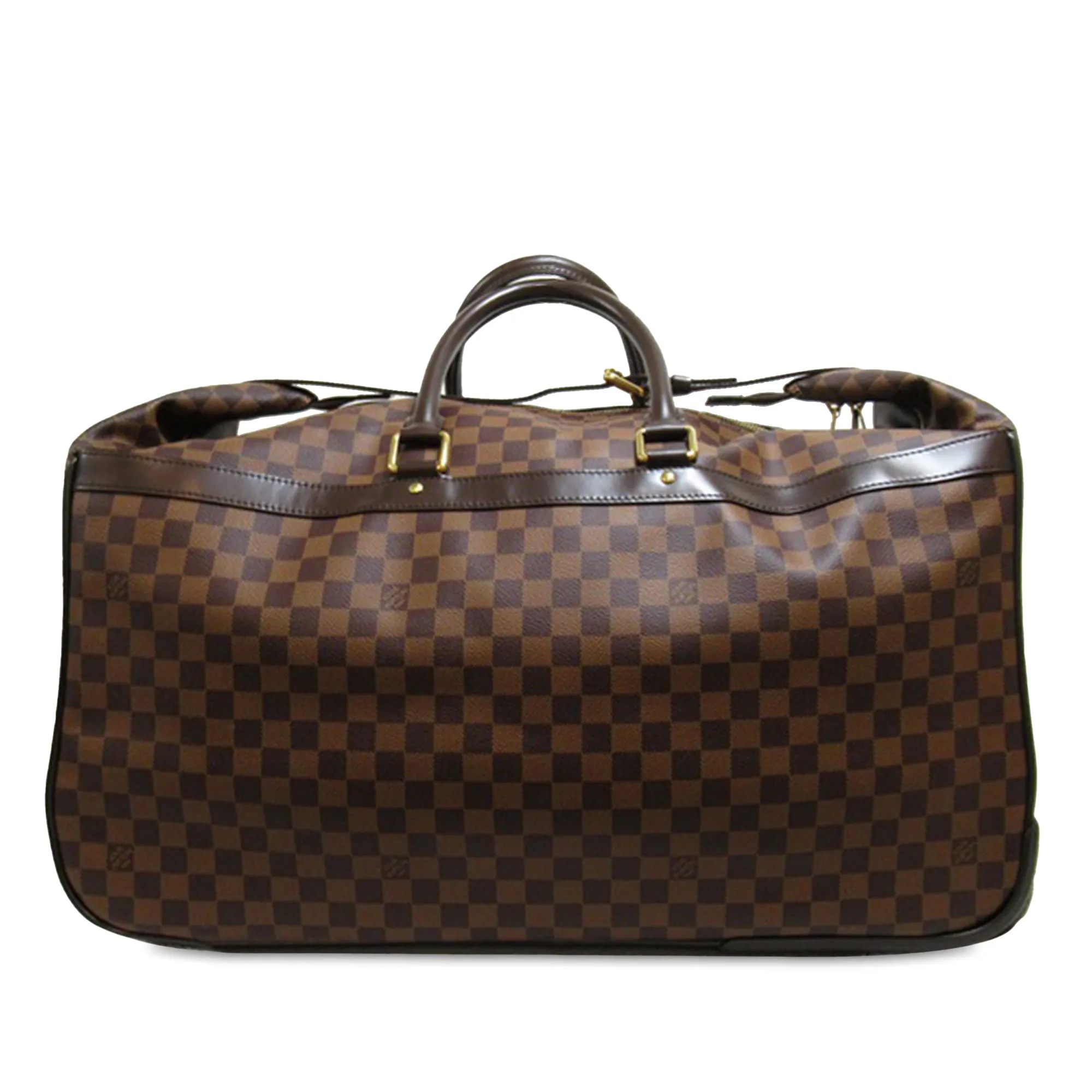 Brown Louis Vuitton Damier Ebene Eole 60 Travel Bag