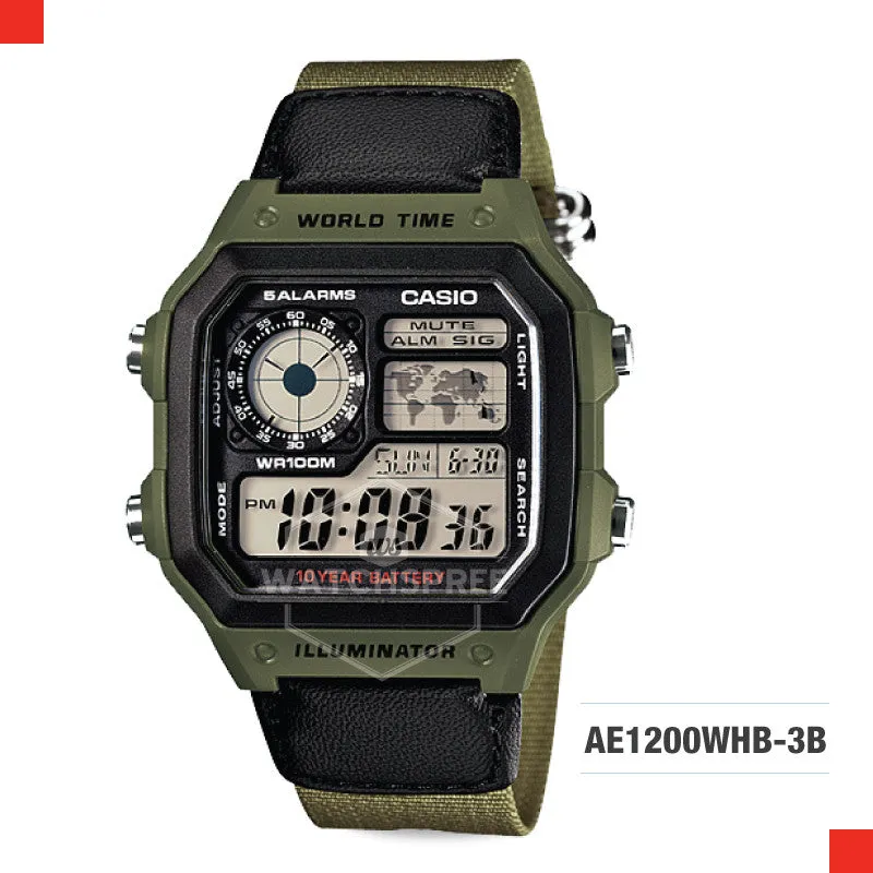 Casio Sports Watch AE1200WHB-3B