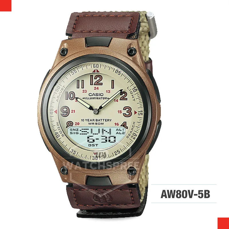 Casio Sports Watch AW80V-5B