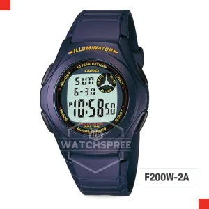 Casio Sports Watch F200W-2A