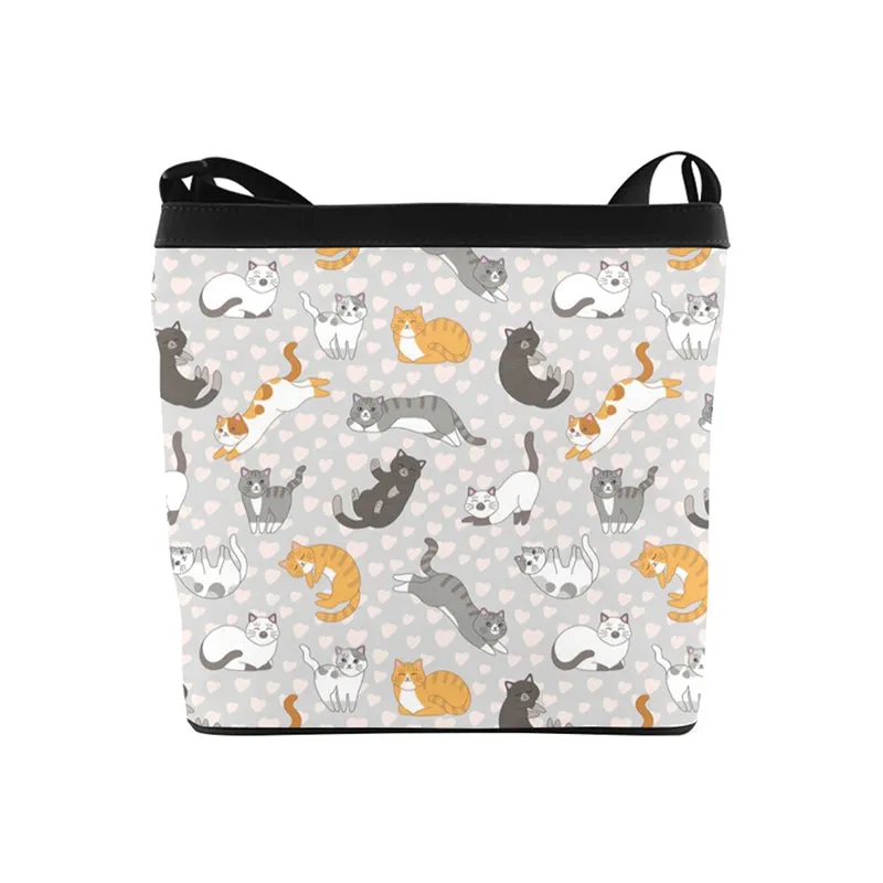 Cat Lover Tote Bag With Adjustable Shoulder Strap