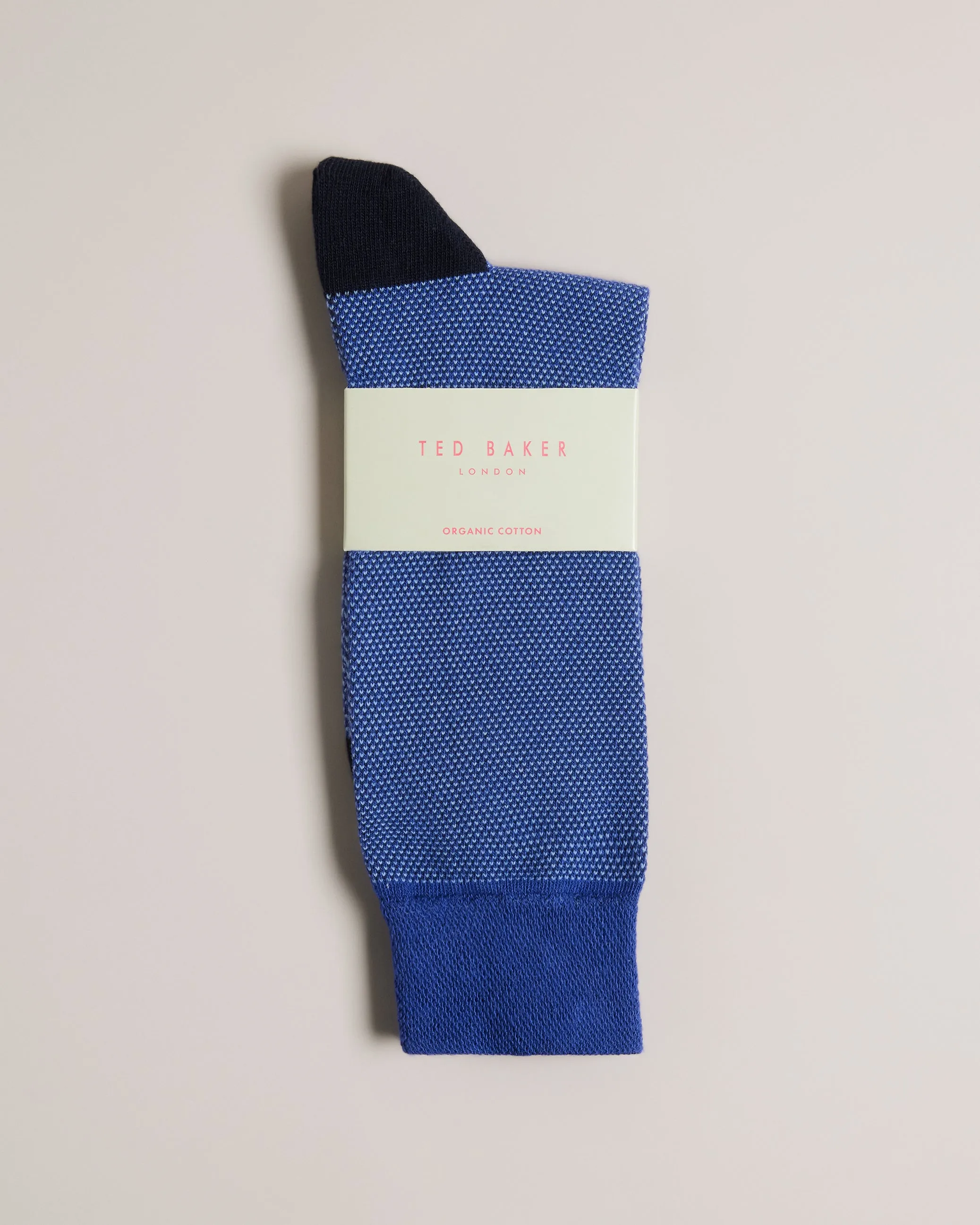 Coretex Textured Crew Socks Blue