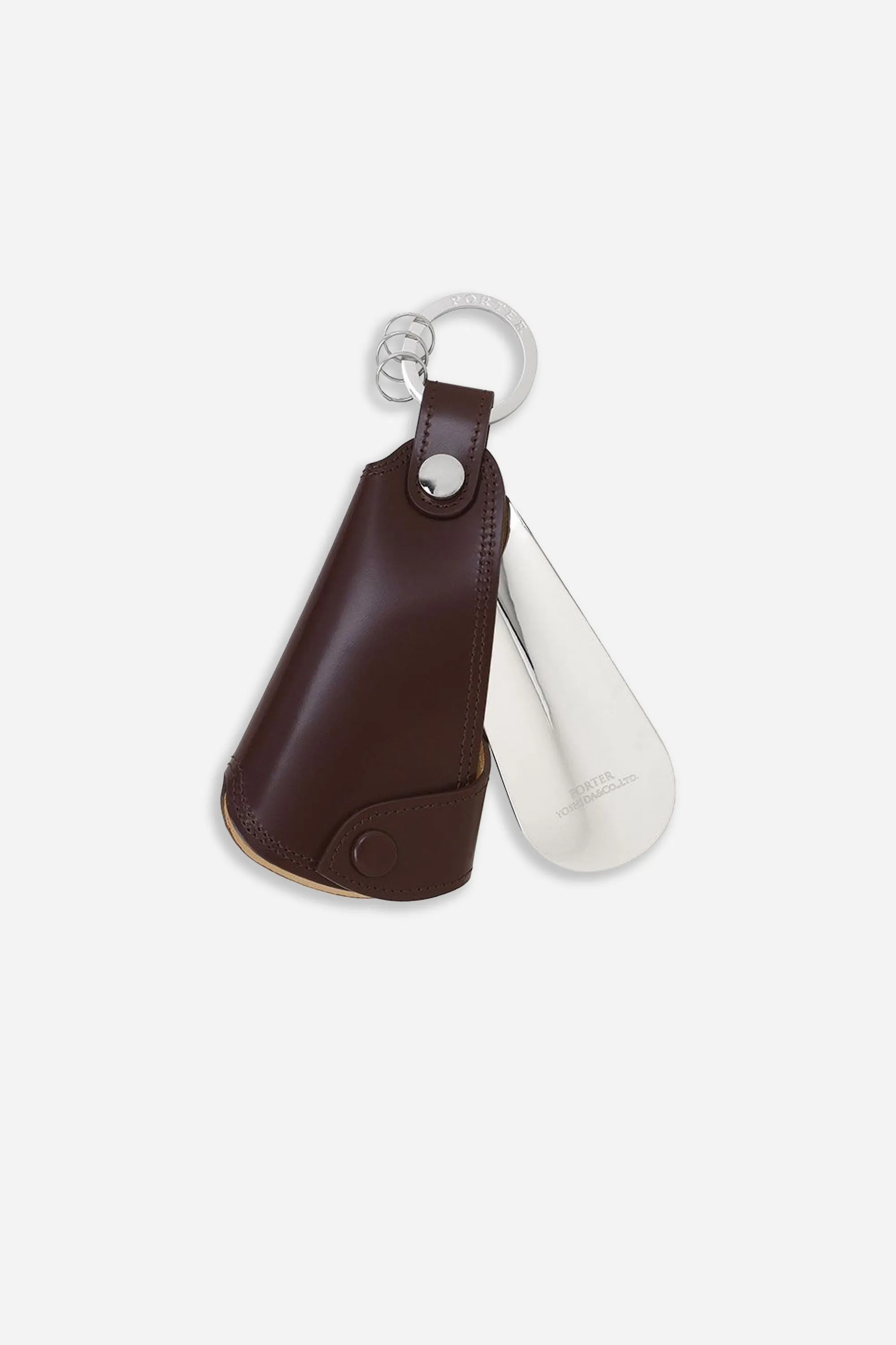 Counter Key Holder & Shoehorn Brown