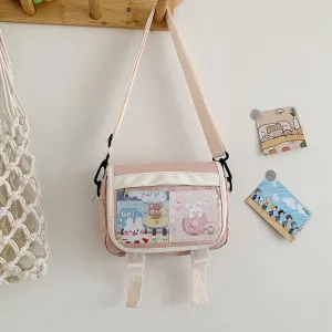 deanwangkt  Japanese Style Small Bag Women Transparent Pockets New Summer Fashion Nylon Bag Crossbody Bags Women Shoulder Bag Bolsa Feminina