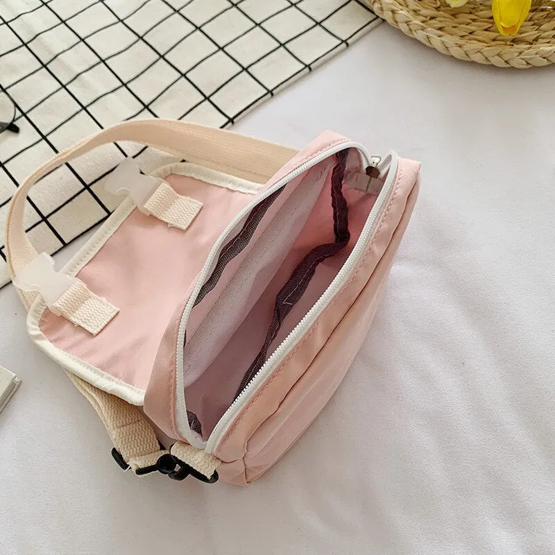 deanwangkt  Japanese Style Small Bag Women Transparent Pockets New Summer Fashion Nylon Bag Crossbody Bags Women Shoulder Bag Bolsa Feminina