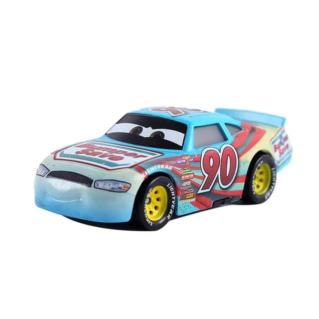 Disney Pixar 39 Style Cars 3 New Lightning McQueen Jackson Storm Smokey Diecast Metal Car Model Birthday Gift Toy For Kid Boy