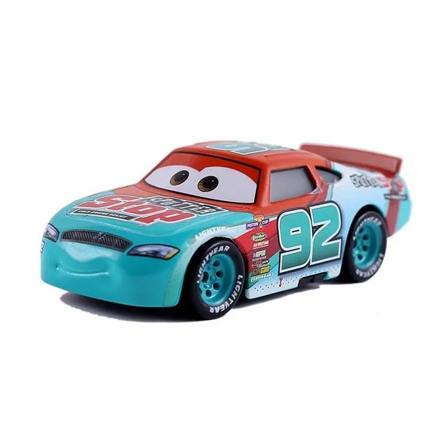 Disney Pixar 39 Style Cars 3 New Lightning McQueen Jackson Storm Smokey Diecast Metal Car Model Birthday Gift Toy For Kid Boy