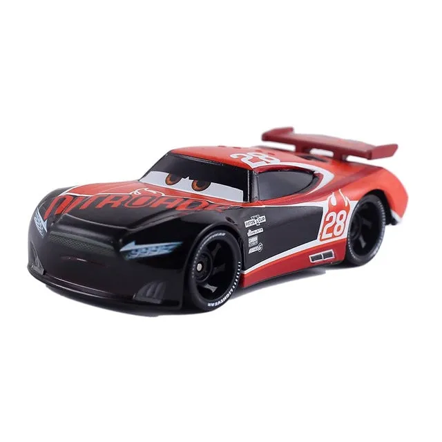 Disney Pixar 39 Style Cars 3 New Lightning McQueen Jackson Storm Smokey Diecast Metal Car Model Birthday Gift Toy For Kid Boy