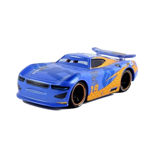 Disney Pixar 39 Style Cars 3 New Lightning McQueen Jackson Storm Smokey Diecast Metal Car Model Birthday Gift Toy For Kid Boy