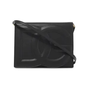 Dolce & Gabbana leather dg logo crossbody bag