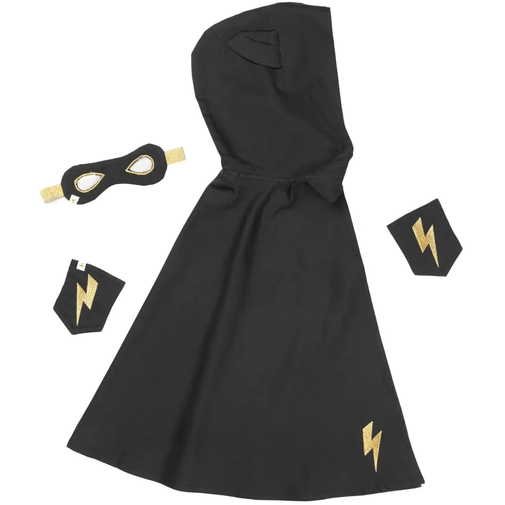 Fabelab Dress-up Superhero set - Black