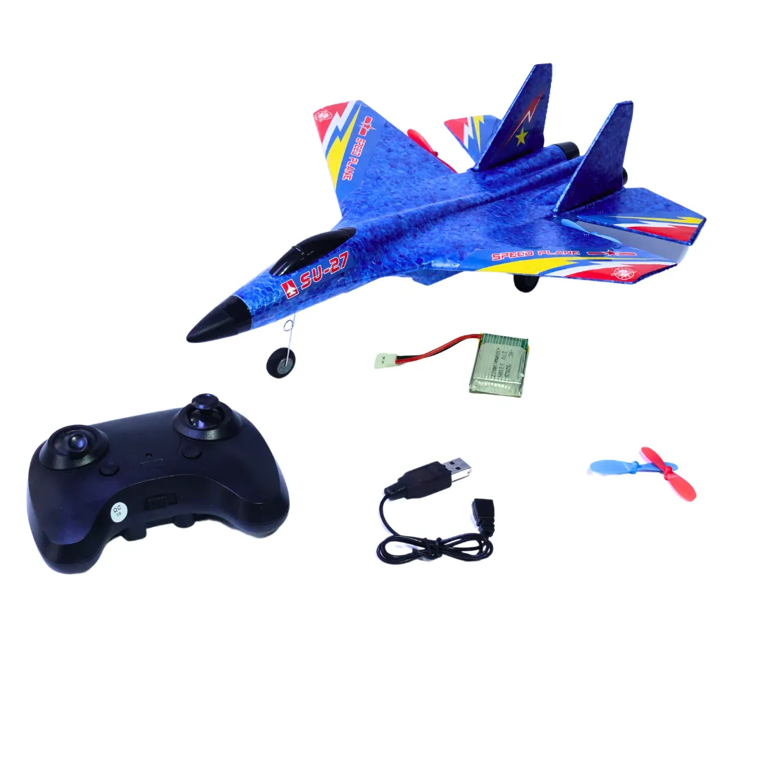 Foam Fighter SU-27 Remote Control Wireless Airplane Toy