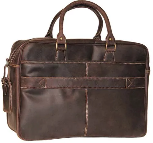 Fort Laramie Leather Computer Briefcase