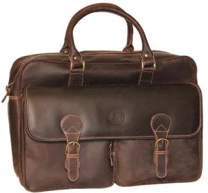 Fort Laramie Leather Computer Briefcase