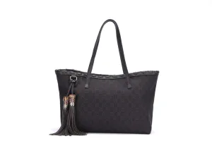 Gucci Tote Bag, Dark Color Monogram