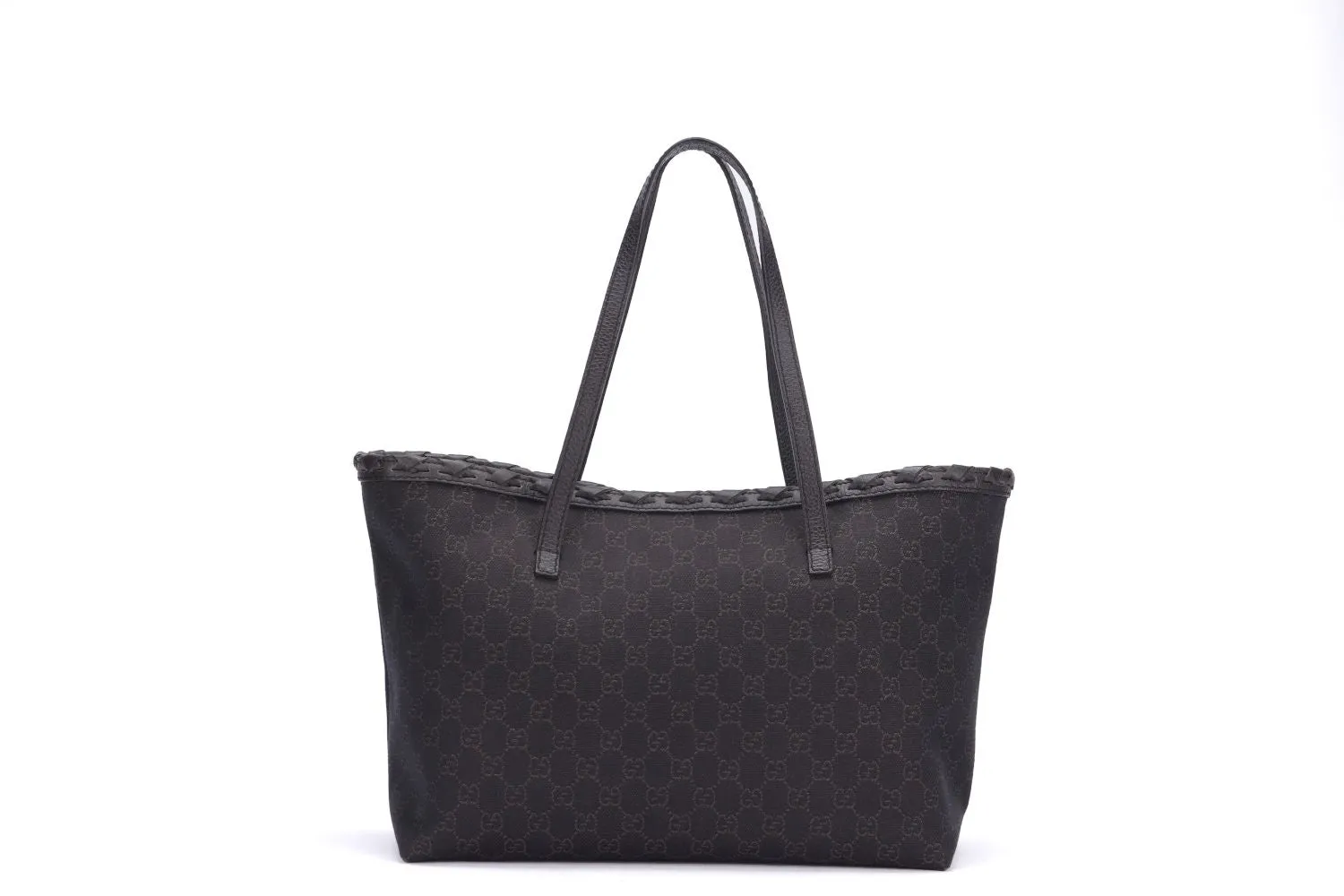 Gucci Tote Bag, Dark Color Monogram