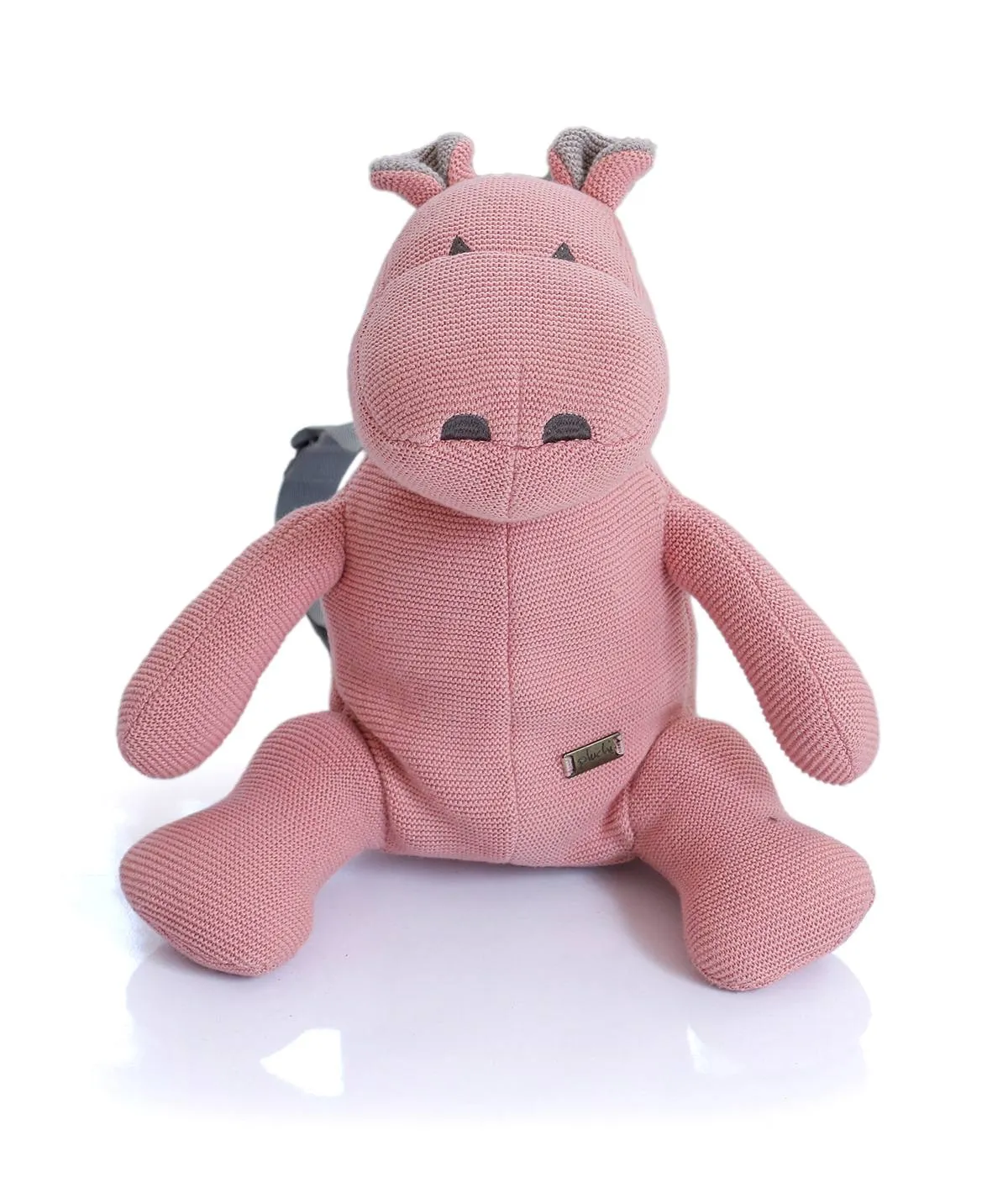 Happy Hippo - Blossom Color 100% Cotton Knitted Kids bag