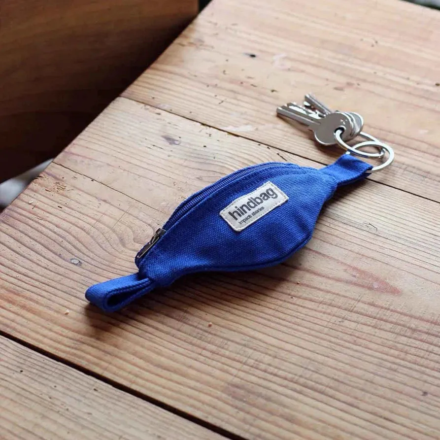 Electric Blue Hindbag Côme Keychain - Deluxe Edition