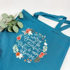 James 1:17 Tote Bag