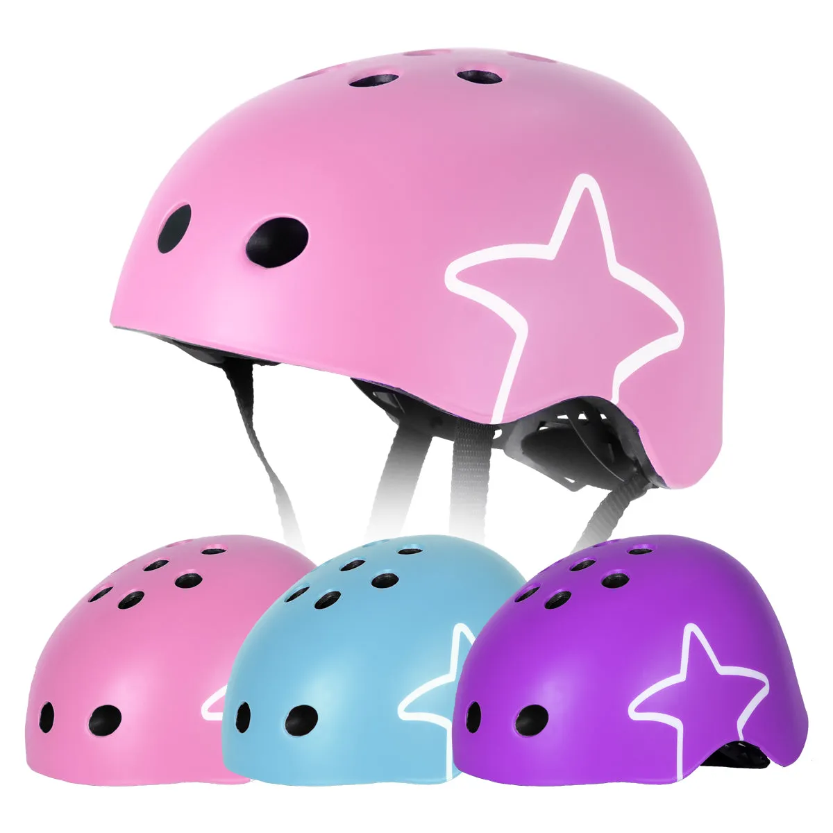 JOYSTAR Starry Kids Bike Helmet for Ages 3-8 Boys Girls