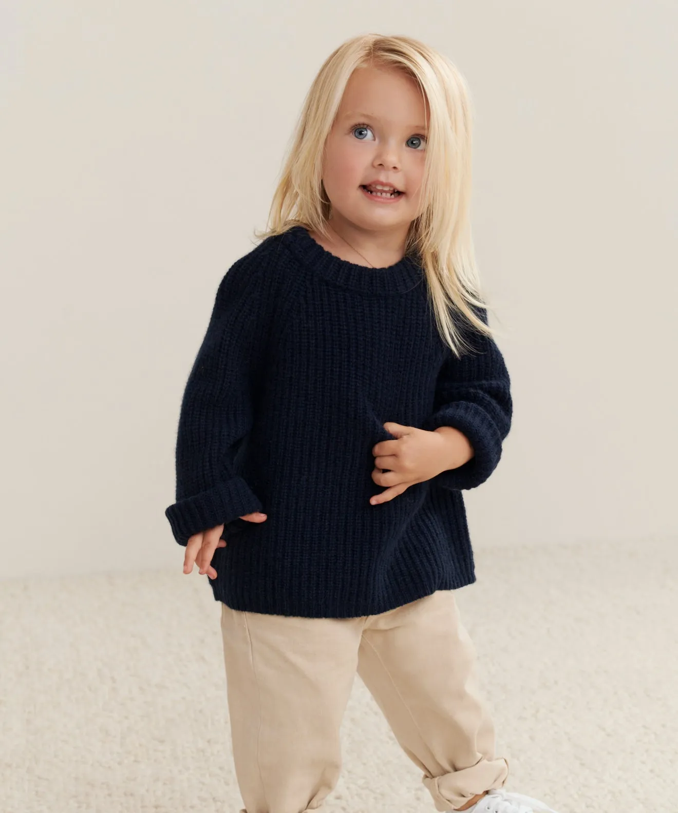 Kids' Cashmere Fisherman